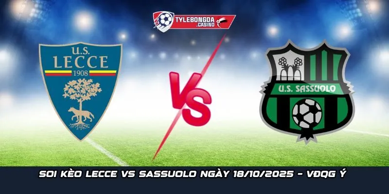 Lecce vs Sassuolo